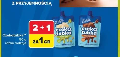Czekotubka E.Wedel czekoladowa +1 wariant