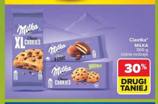 Ciastka Milka XL Choco Cookies +1 wariant