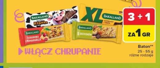 Baton Bakalland Dzika Krówka +1 wariant