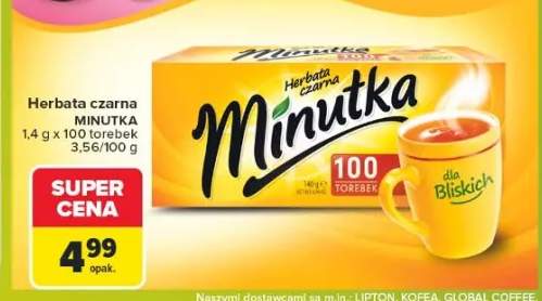 Herbata czarna Minutka