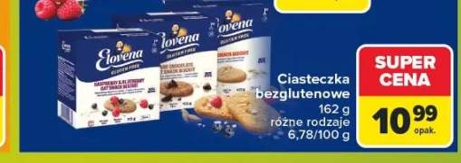 Ciasteczka bezglutenowe Elovena