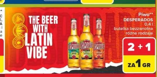 Piwo Desperados Original +1 wariant