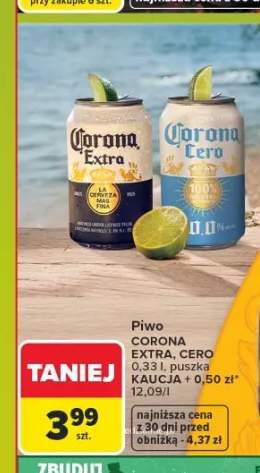 Piwo Corona Extra 330 ml +1 wariant