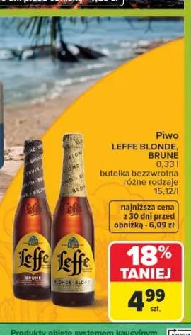 Piwo Leffe Brune 330 ml