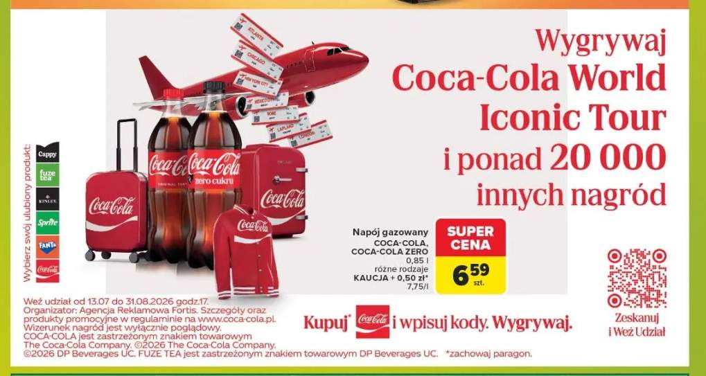 Napój gazowany Coca-Cola +1 wariant