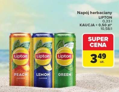 Napój herbaciany Lipton Peach +2 warianty