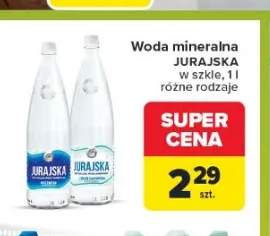 Woda mineralna Jurajska gazowana