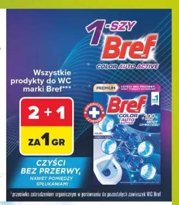Produkty do WC Bref +2 warianty