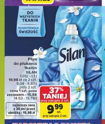 Płyn do płukania tkanin Silan