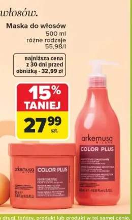 Maska do włosów Arkemusa Color Plus