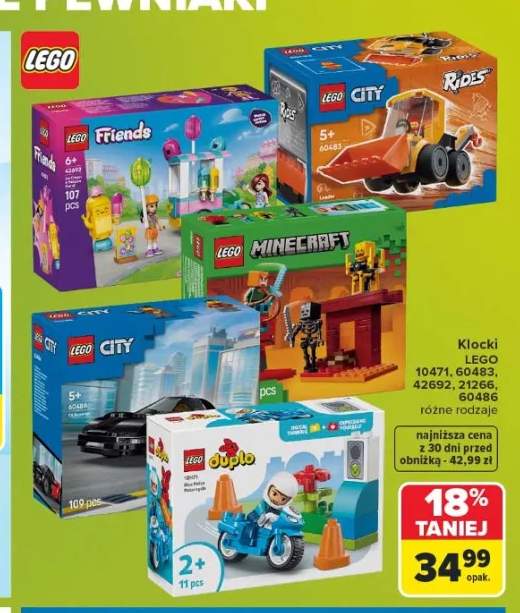 Klocki LEGO Duplo 10471 +4 warianty