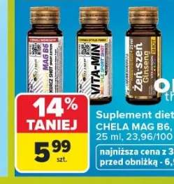 Suplement diety Olimp Chela Mag B6 Shot +2 warianty