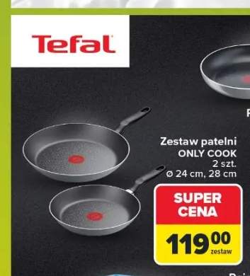 Zestaw patelni Tefal Only Cook