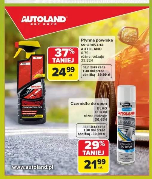 Płynna powłoka ceramiczna Autoland +1 wariant