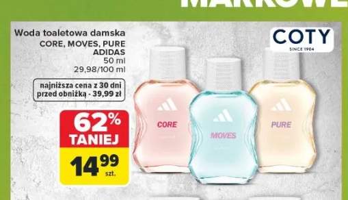Woda toaletowa damska Adidas Moves +1 wariant