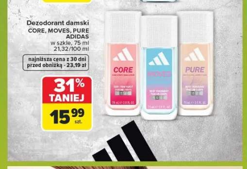 Dezodorant damski Adidas Core +2 warianty
