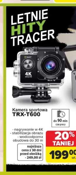Kamera sportowa Tracer TRX-T600