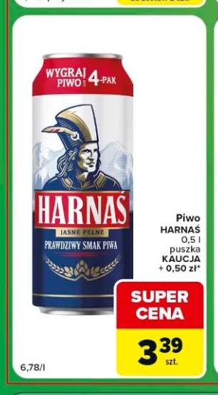 Piwo Harnaś Jasne Pełne