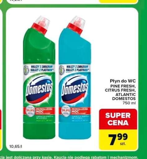 Płyn do WC Domestos Atlantic +2 warianty