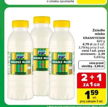 Zsiadłe mleko Krasnystaw