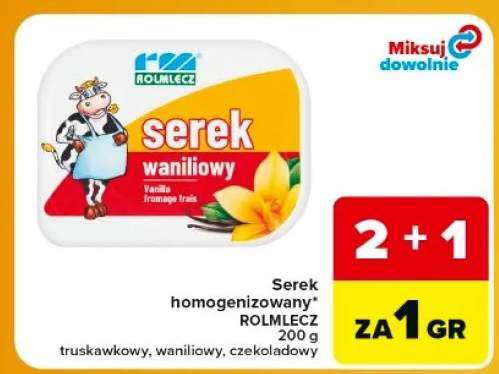 Serek homogenizowany Rolmlecz czekoladowy