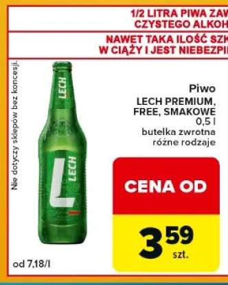 Piwo smakowe Lech +2 warianty