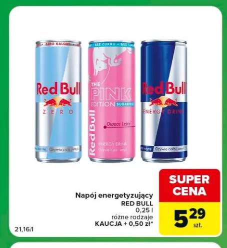 Napój energetyzujący Red Bull Energy Drink