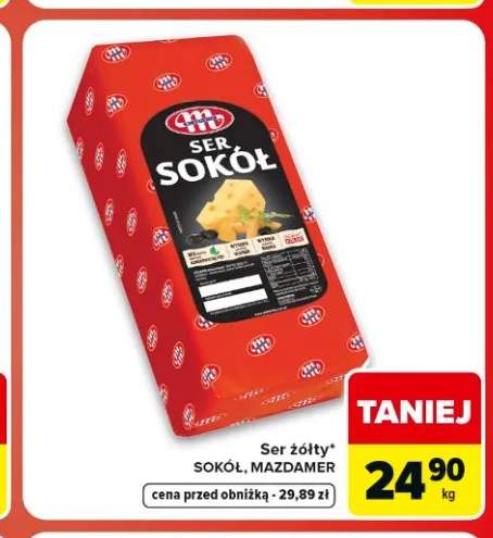 Ser żółty Mazdamer Mlekpol