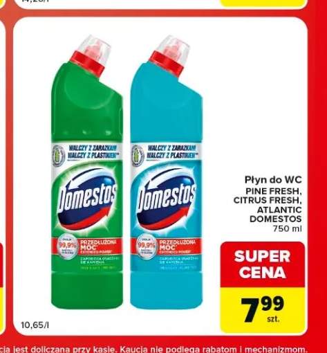 Płyn do WC Domestos Atlantic