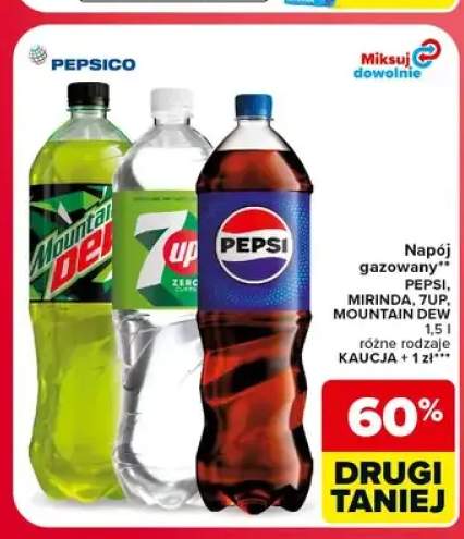 Napój gazowany Mountain Dew +2 warianty