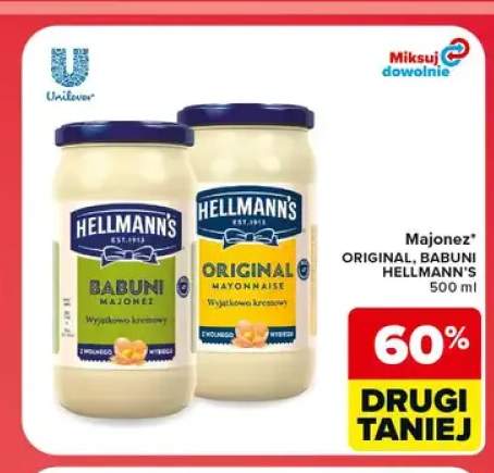 Majonez Hellmann's Original +1 wariant