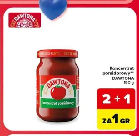 Koncentrat pomidorowy Dawtona