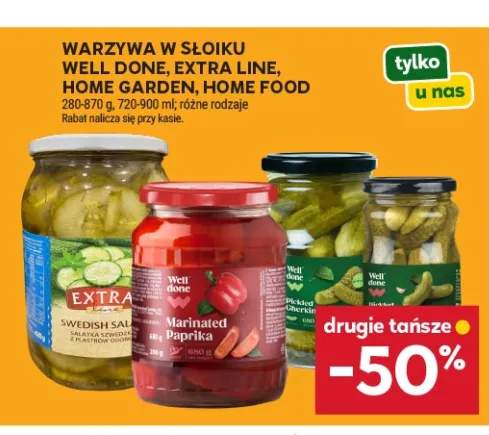 warzywa konserwowe