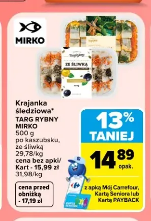 Krajanka śledziowa po kaszubsku Targ Rybny Mirko +1 wariant
