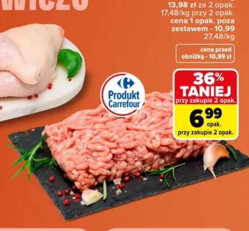 Mięso mielone wieprzowo-wołowe Carrefour