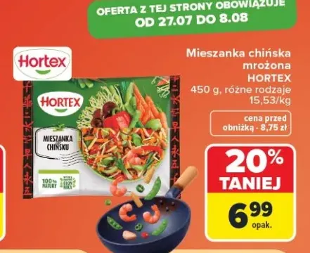 Mieszanka chińska mrożona Hortex