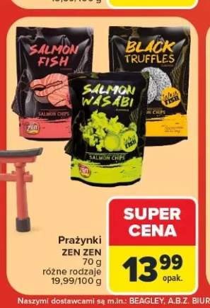 Prażynki Zen Zen Salmon Fish +2 warianty