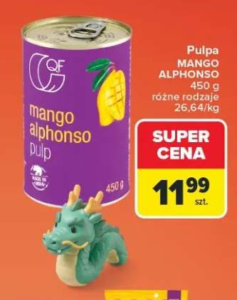 Pulpa mango Alphonso QF