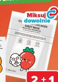 Maseczka do twarzy w płachcie Collagen STI