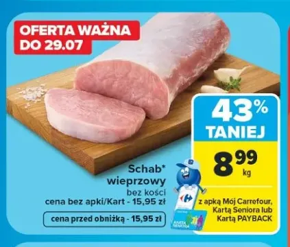 Schab wieprzowy bez kości