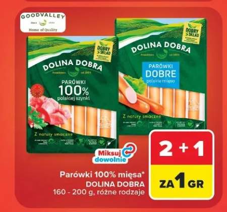 Parówki Dobre Dolina Dobra +1 wariant