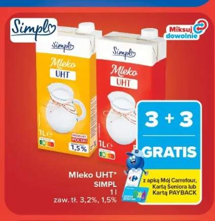 Mleko UHT Simpl 3,2%