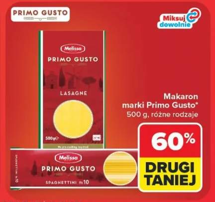 Makaron Lasagne Primo Gusto +1 wariant
