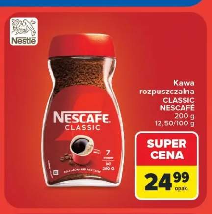 Kawa rozpuszczalna Nescafé Classic