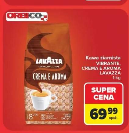 Kawa ziarnista Lavazza Crema e Aroma +1 wariant