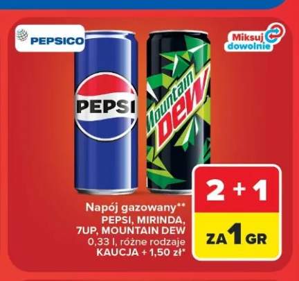 Napój gazowany Mirinda +2 warianty