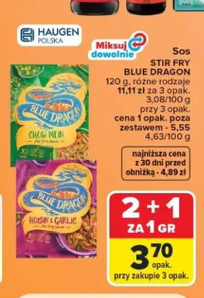 Sos Stir Fry Chow Mein Blue Dragon