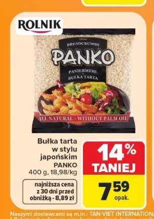 Bułka tarta w stylu japońskim Panko Rolnik