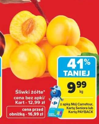 Śliwki żółte