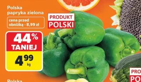 Papryka zielona polska
